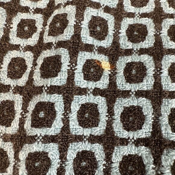 Worthington Woman Brown & Turquoise Open Fringe Coat Pockets Lined Size 22W - Picture 9 of 11